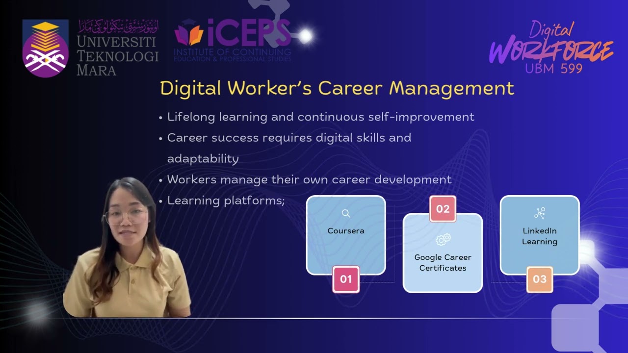 SELF REFLECTION ON DIGITAL WORKFORCE TOPICS (UBM599) BY NAZILA WON