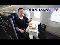 9-Hour Flight in Air France A350 Business Class ✈️