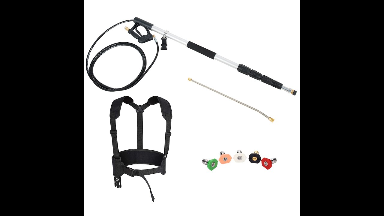 EP24710DE 4400PSI Lance Télescopique Haute Pression 5M