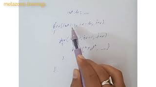 C Unit9 Q6 Logic : Explaining Number Pattern Printing Logic in C Programming | Pyramid Pattern