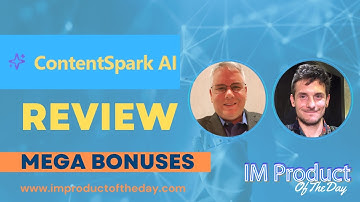 Content Spark AI Review + Award-Winning Bonuses To Make It Work FASTER (Worth $997)!