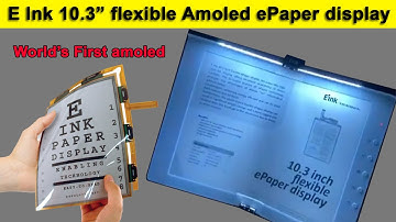10.3 inch flexible Amoled ePaper Display 🔥🔥🔥 HINDI