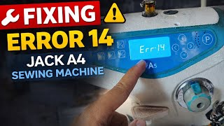 Famous Jack a4 Error 14 - Penyebab & Cara Perbaiki -How to remove error 14 jack sewing machine Profile