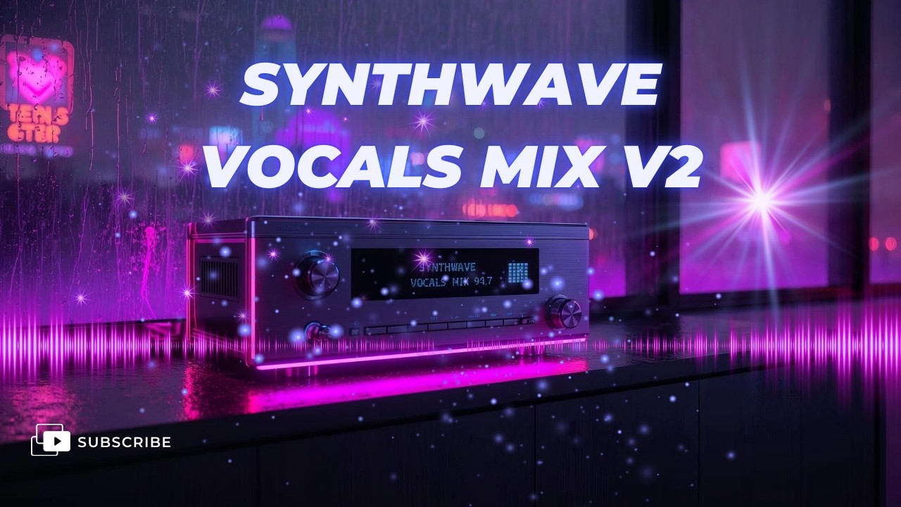 Synthwave Vocals Mix v2 | Night Drive Retro Wave | Cyberpunk & 80s Inspired Music