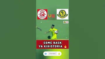 COME BACK YA YANGA Vs SIMBA SC KARIAKOO DERBY 