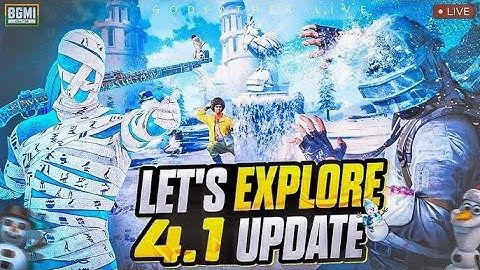 Exploring 4.1 Frosty Funland update in BGMI 🔥 #bgmi #bgmilive #shorts #shortslive #newupdate