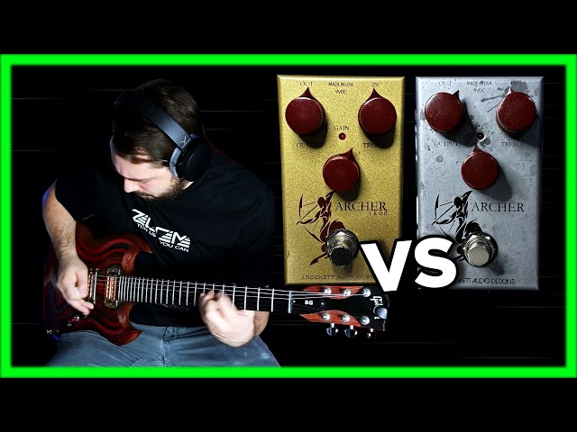 ギター J.Rockett Audio Designs ARCHER silver J. Rockett Audio Designs The Jeff Archer Boost/Overdrive Pedal