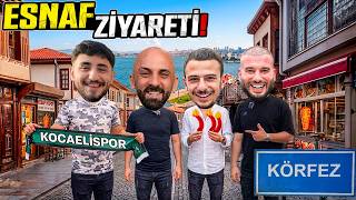 KÖRFEZ’DE EĞLENCELİ ESNAF ZİYARETİ! | Aslan Simsek