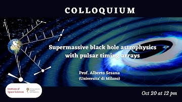 Alberto Sesana - Supermassive black hole astrophysics with pulsar timing arrays