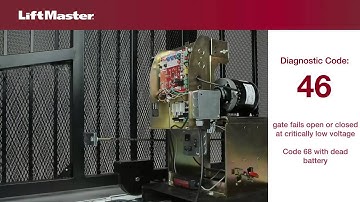 LiftMaster - Error Code 46 - Troubleshooting Gate Wireless Safety Edge
