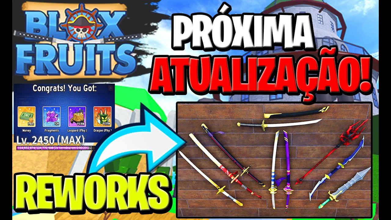 Roblox > Conta de blox fruits lvl max com yoru e todas frutas e armas  masterizadas