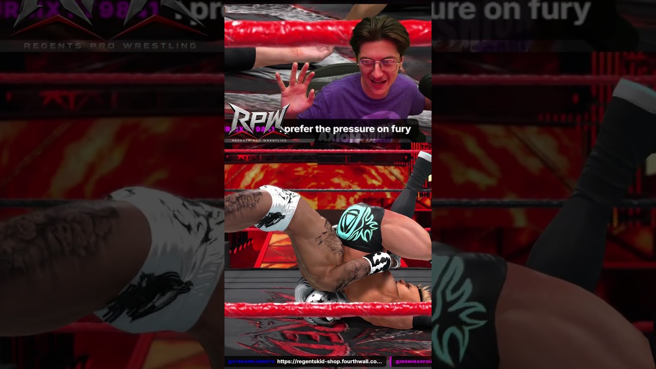 The most insane Axiom Vex moment I have ever seen #wwe2k #wrestling #shorts