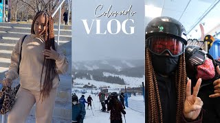 TRAVEL VLOG | Denver to Colorado Springs Baecation | Good Food + Skiing + Couples Games + more💕