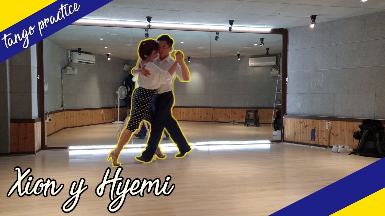 시온 y 향기(xion y hyemi) 걷기로 탱고 한곡 춤추기 _invierno