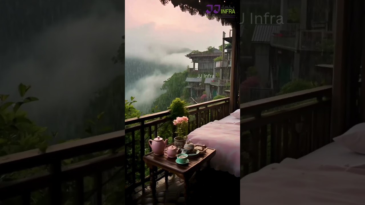 Serenity on the Cliff at a Mountain Resort Retreat