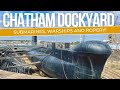We went inside a wwii submarine chatham dockyard visit
