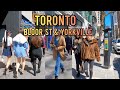 Toronto downtown bloor st and yorkville village walking tour toronto canada 4k