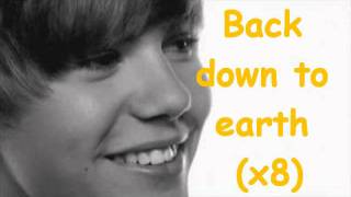 Justin Bieber-Down To Earth Lyrics chords