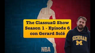 Entrevista y challenge NBA con GERARD SOLÉ?‍ Mucho baloncesto: JJOO, Mercado NBA, DRAFT 2021…