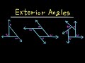 Exterior angles of a polygon