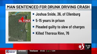 North Country man sentenced in deadly drunk driving crash