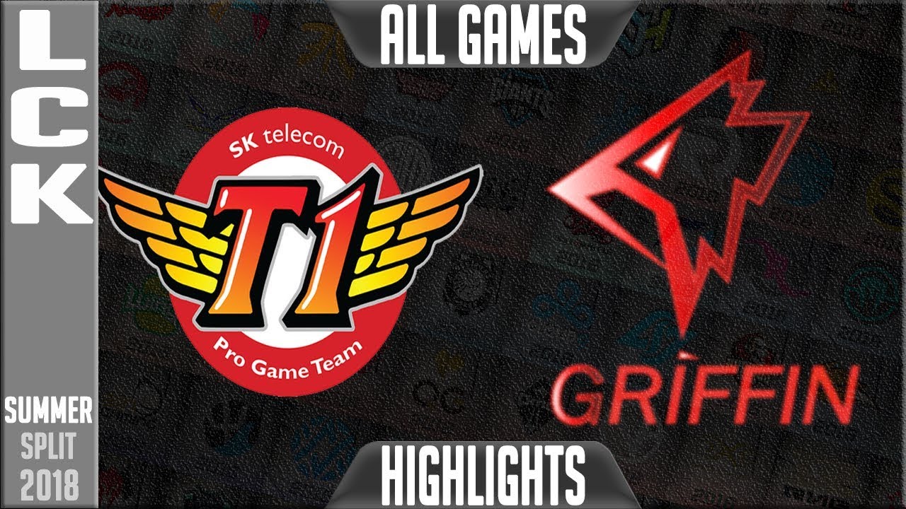 SKT vs GRF Highlights ALL GAMES \ LCK Summer 2018 Week 7 Day 4 | SKT T1 vs Griffin
