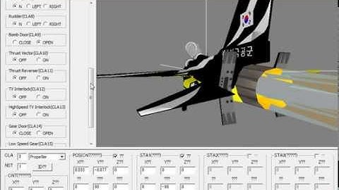 [YSFlight Korea modding tutorial] 애니메이팅 #2