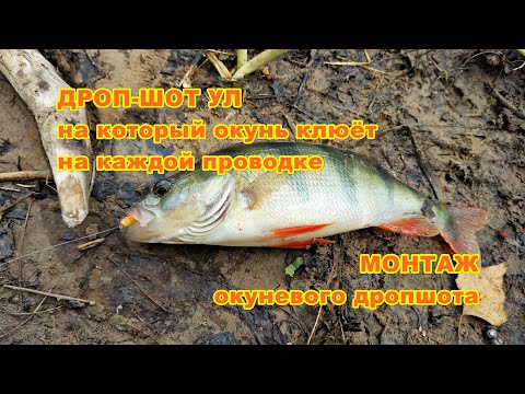 Дроп-шот УЛ, с которым клюёт на каждом забросе. Монтаж окуневого дропшота ультралайт