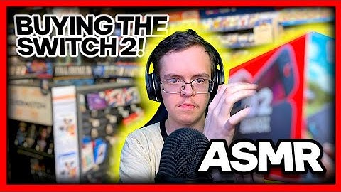 (4K) Purchasing A Nintendo Switch 2 ASMR Roleplay! | Whispering, Tapping Sounds, Etc.