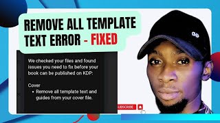 Remove all Template Text and Guides from your Cover File || Amazon KDP book cover size errors Net Worth
