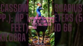 Cassowary Casuarius Spp.