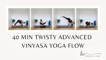 INTENSE 40-MINUTE TWISTY VINYASA FLOW