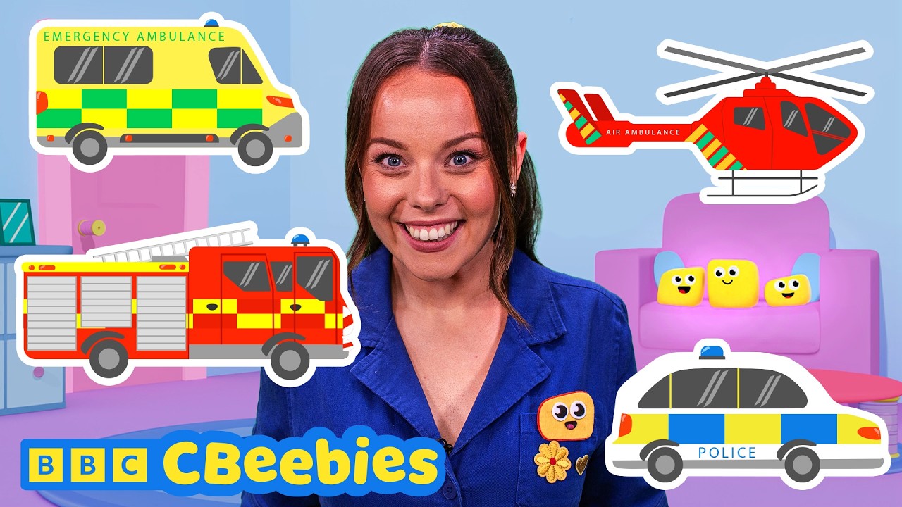 People Who Help Us 🚑🧑‍🏫 | Learn and play games with CBeebies' Evie and Friends 🌈