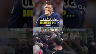 🤯¡ULTRAS DEL #PSG INSULTAN A #MESSI TRAS SER SANCIONADO!🤯 “Hijo de p…”, le gritan en coro 😱