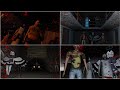 The Twins Revolution All Game Over Scenes With Granny Grandpa And Lute 