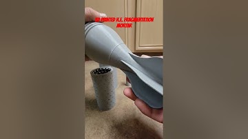 3D Printed Mortar ammunition H.E. Fragmentation.