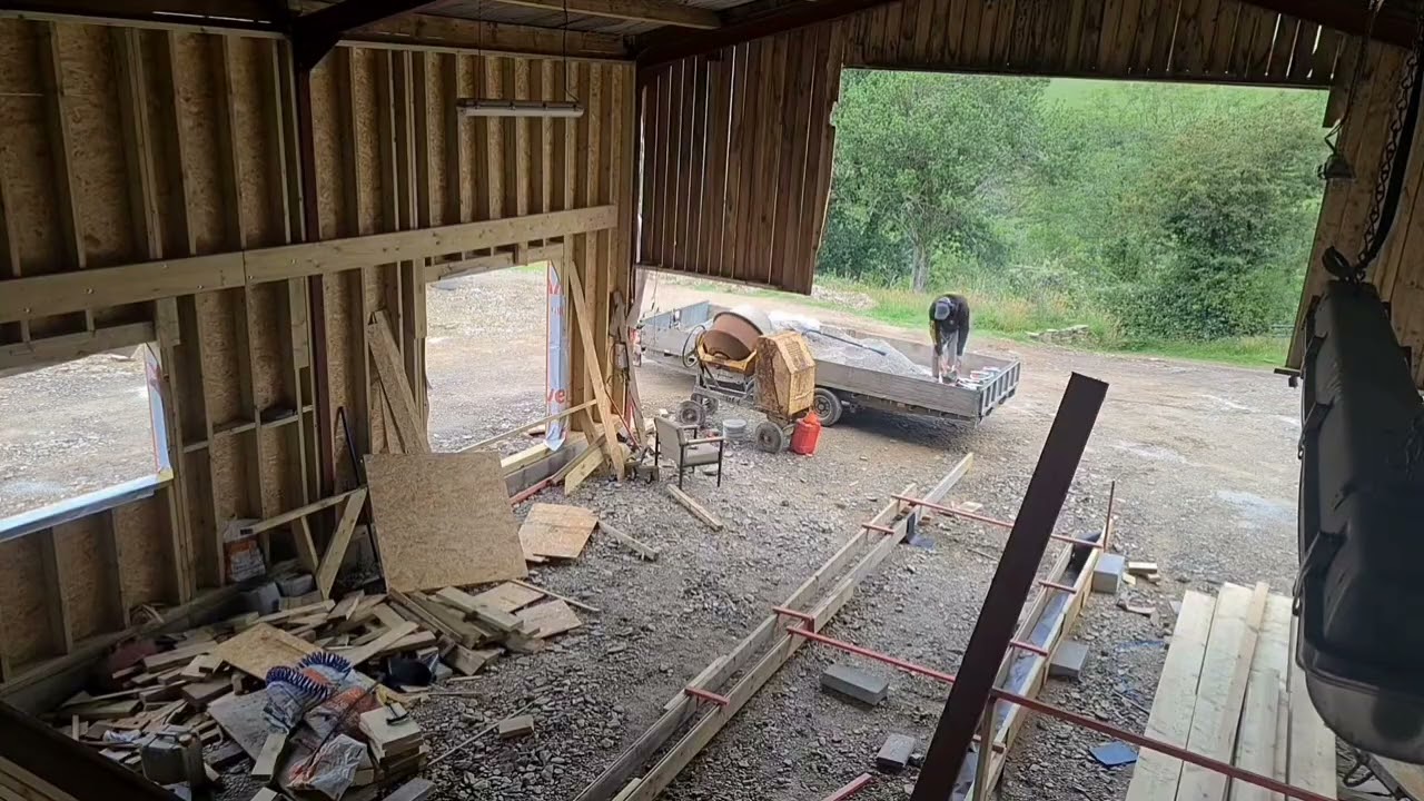 Off grid class Q self build barn conversion in North Devon ep 18 @HUEPAR 