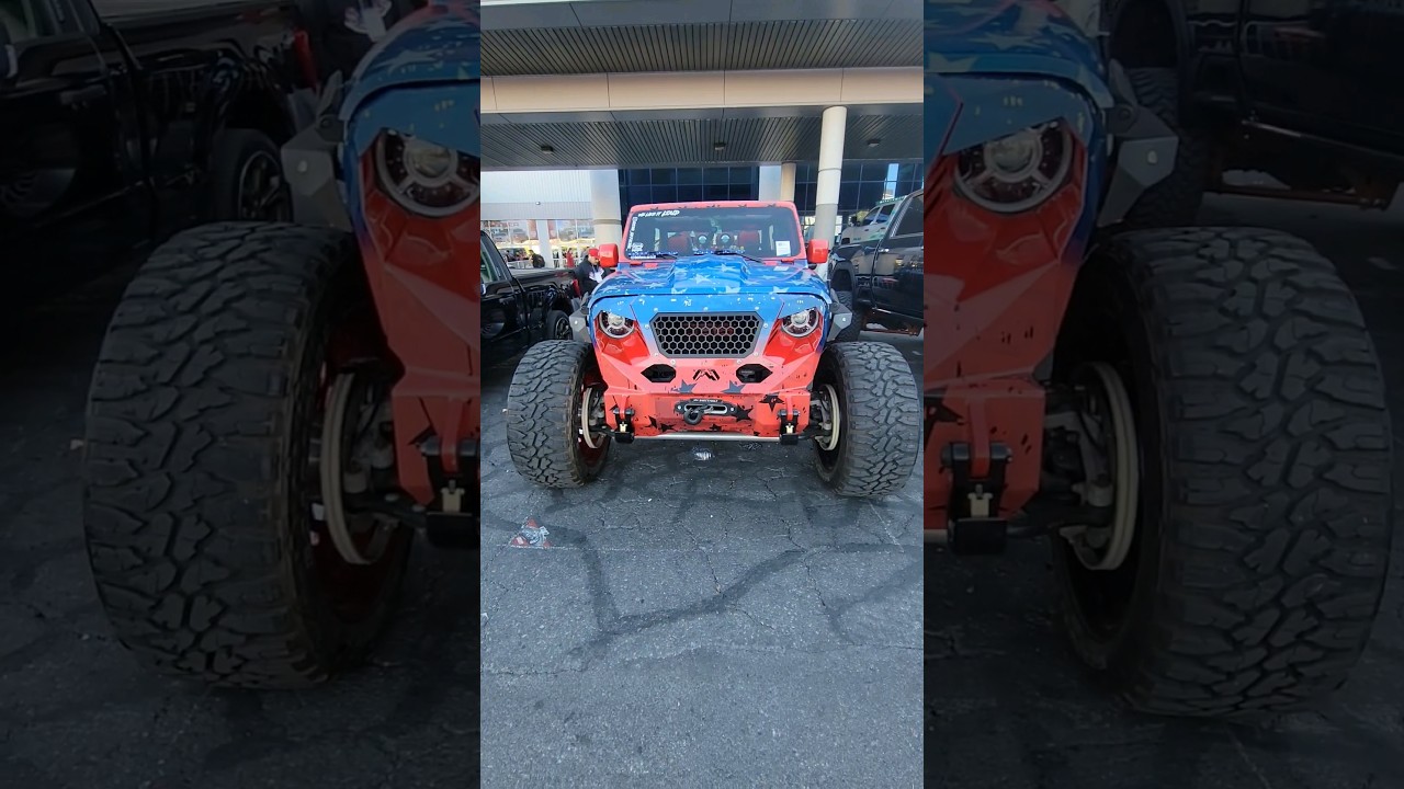 Crazy SEMA Gladiator build 