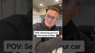 Servicing your car before vs after covid