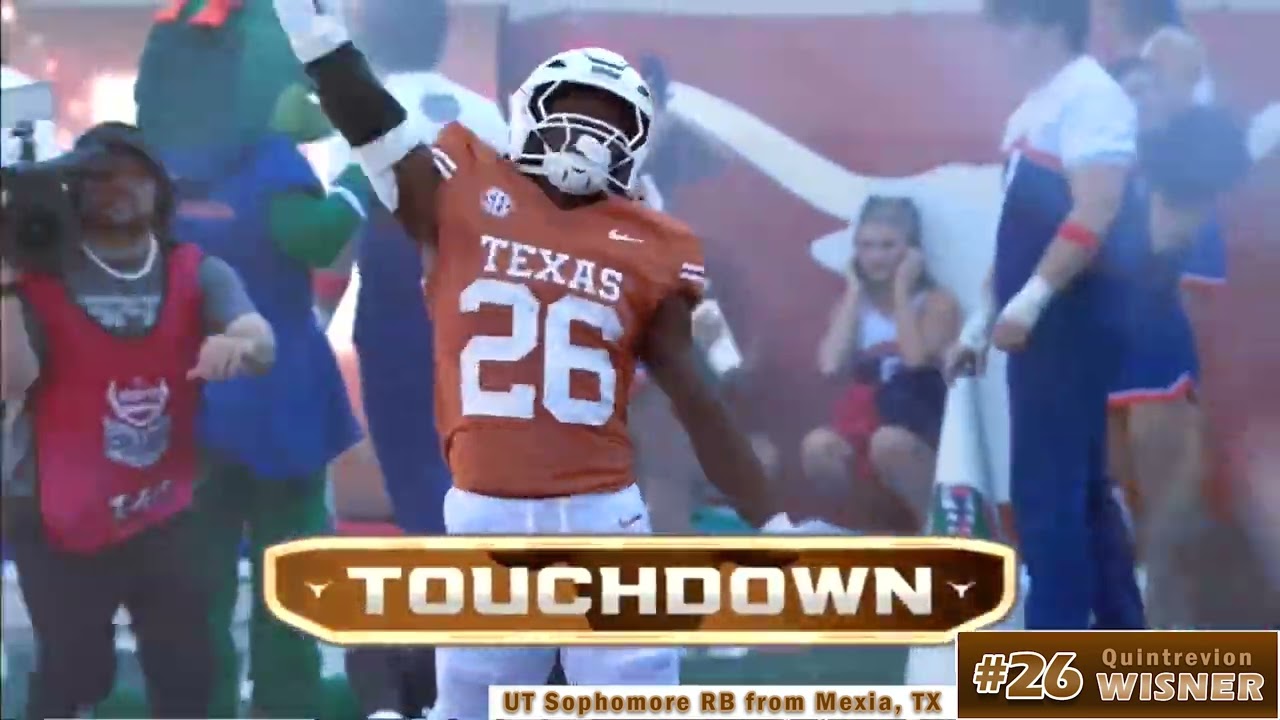 Tre Wisner Texas Longhorns (Sophomore) 2024 Super Mix