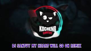 DJ SANTUY MY HEART WILL GO ON REMIX FULLBASS