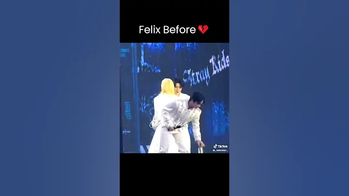 Thankyou I.N Taking care of our sick boy Felix🥰🎀 #skz