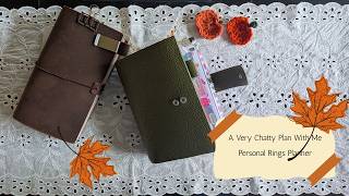 A Very Chatty Plan With Me - Personal Rings Planner