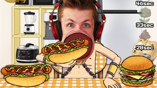 I PAID $89.99 to Eat a HOT DOG?! (Food Fighter Clicker) screenshot 4