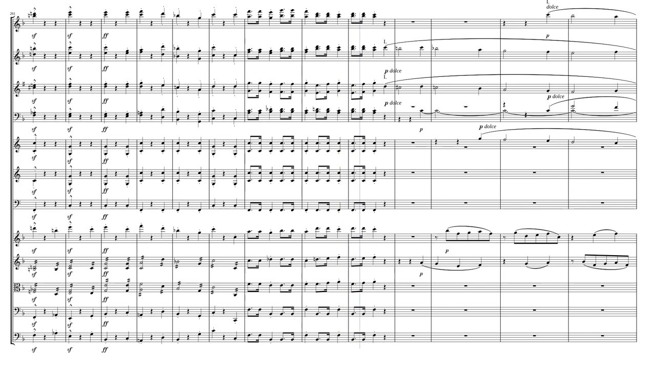 Symphony N.8, Op.93, L.V. Beethoven, Orchestra, Sheet Music - YouTube