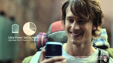 Ultra Power Saving Mode - Samsung GALAXY S5 Official Video