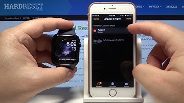 How to Change Language on APPLE Watch Series 6 – Language List
