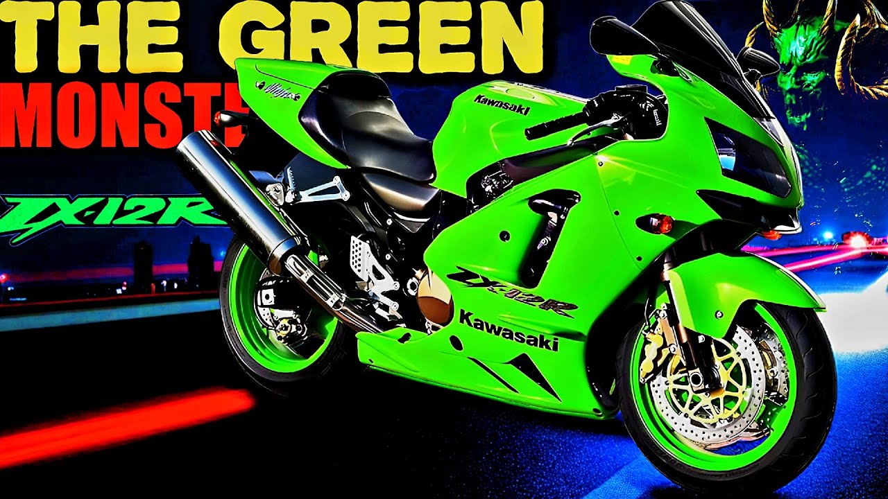 Самый опасный мотоцикл Kawasaki из когда-либо созданных? | ZX-12R, заклятый соперник Hayabusa