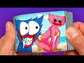 HuggyWuggyとKissyMissyがビーチに行きました| パラパラマンガ（ポピープレイタイムアニメーション）