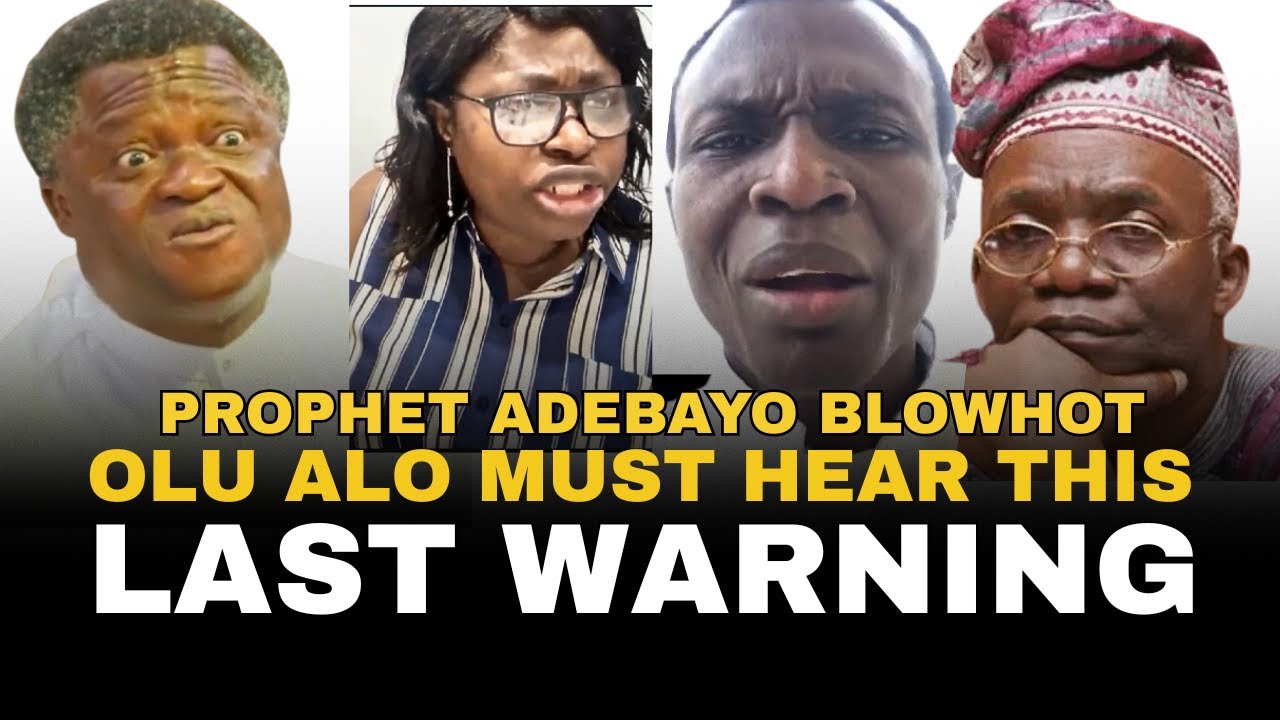 O SELE, PROPHET SEGUN ADEBAYO TI FARIGA, PROPHET OLU ALO AM READY FOR YOU